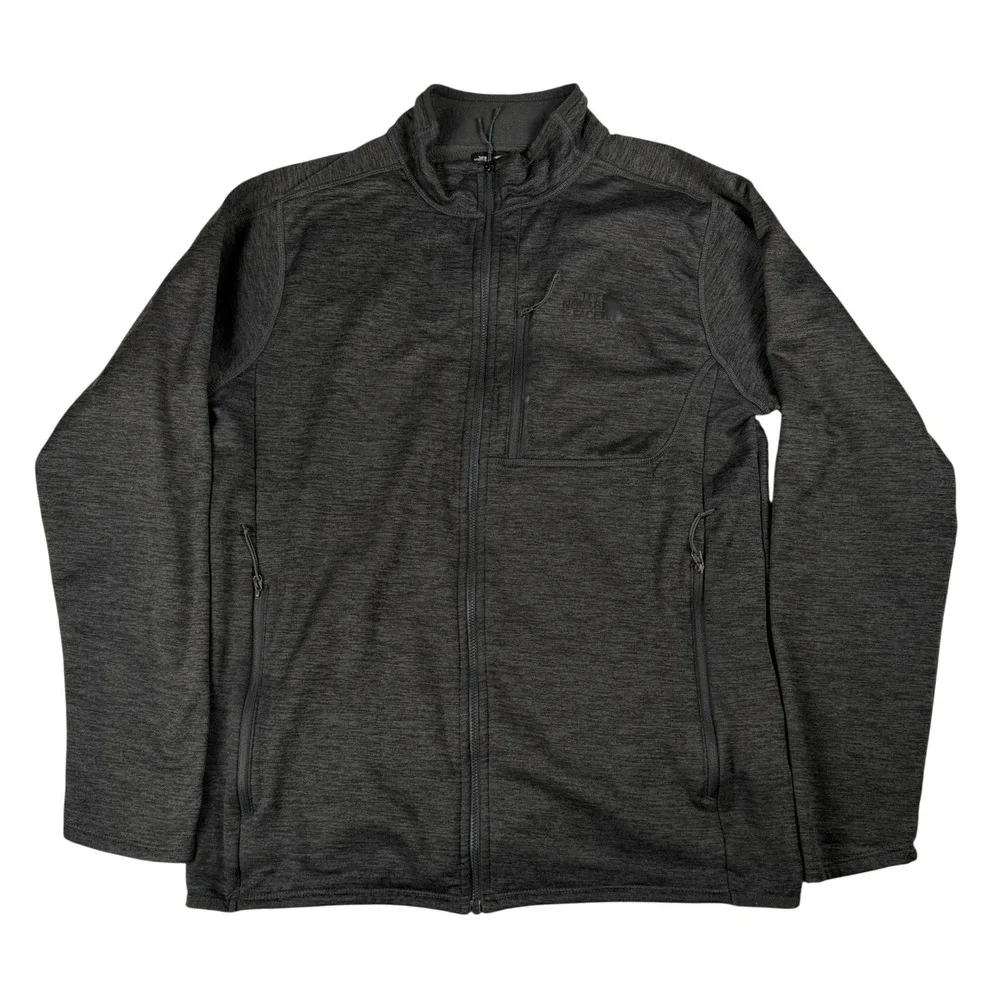 The North Face Men's Full Zip Jacket Gray Large